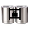 10 oz. Silver Stainless Steel Short Tumbler Thumbnail