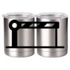 10 oz. Silver Stainless Steel Short Tumbler Thumbnail