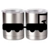 10 oz. Silver Stainless Steel Short Tumbler Thumbnail