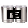 10 oz. Silver Stainless Steel Short Tumbler Thumbnail