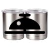 10 oz. Silver Stainless Steel Short Tumbler Thumbnail