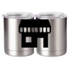 10 oz. Silver Stainless Steel Short Tumbler Thumbnail