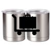 10 oz. Silver Stainless Steel Short Tumbler Thumbnail