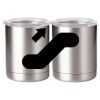 10 oz. Silver Stainless Steel Short Tumbler Thumbnail