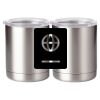 10 oz. Silver Stainless Steel Short Tumbler Thumbnail