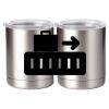 10 oz. Silver Stainless Steel Short Tumbler Thumbnail