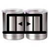 10 oz. Silver Stainless Steel Short Tumbler Thumbnail