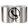 10 oz. Silver Stainless Steel Short Tumbler Thumbnail