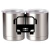 10 oz. Silver Stainless Steel Short Tumbler Thumbnail