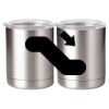 10 oz. Silver Stainless Steel Short Tumbler Thumbnail