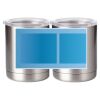 10 oz. Silver Stainless Steel Short Tumbler Thumbnail