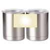 10 oz. Silver Stainless Steel Short Tumbler Thumbnail