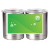 10 oz. Silver Stainless Steel Short Tumbler Thumbnail