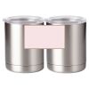 10 oz. Silver Stainless Steel Short Tumbler Thumbnail