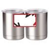 10 oz. Silver Stainless Steel Short Tumbler Thumbnail