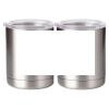 10 oz. Silver Stainless Steel Short Tumbler Thumbnail