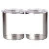 10 oz. Silver Stainless Steel Short Tumbler Thumbnail