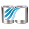 10 oz. Silver Stainless Steel Short Tumbler Thumbnail