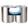 10 oz. Silver Stainless Steel Short Tumbler Thumbnail