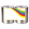 10 oz. Silver Stainless Steel Short Tumbler Thumbnail