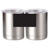 10 oz. Silver Stainless Steel Short Tumbler Thumbnail
