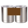 10 oz. Silver Stainless Steel Short Tumbler Thumbnail