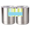10 oz. Silver Stainless Steel Short Tumbler Thumbnail