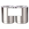 10 oz. Silver Stainless Steel Short Tumbler Thumbnail