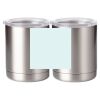 10 oz. Silver Stainless Steel Short Tumbler Thumbnail