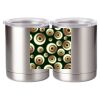 10 oz. Silver Stainless Steel Short Tumbler Thumbnail