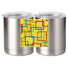 10 oz. Silver Stainless Steel Short Tumbler Thumbnail