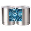 10 oz. Silver Stainless Steel Short Tumbler Thumbnail
