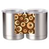 10 oz. Silver Stainless Steel Short Tumbler Thumbnail