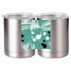 10 oz. Silver Stainless Steel Short Tumbler Thumbnail