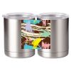 10 oz. Silver Stainless Steel Short Tumbler Thumbnail