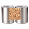 10 oz. Silver Stainless Steel Short Tumbler Thumbnail