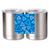 10 oz. Silver Stainless Steel Short Tumbler Thumbnail