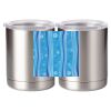 10 oz. Silver Stainless Steel Short Tumbler Thumbnail