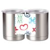 10 oz. Silver Stainless Steel Short Tumbler Thumbnail
