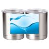 10 oz. Silver Stainless Steel Short Tumbler Thumbnail