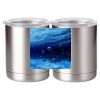 10 oz. Silver Stainless Steel Short Tumbler Thumbnail