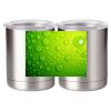 10 oz. Silver Stainless Steel Short Tumbler Thumbnail