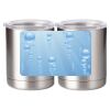 10 oz. Silver Stainless Steel Short Tumbler Thumbnail