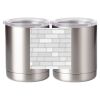 10 oz. Silver Stainless Steel Short Tumbler Thumbnail