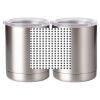 10 oz. Silver Stainless Steel Short Tumbler Thumbnail