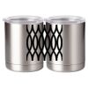10 oz. Silver Stainless Steel Short Tumbler Thumbnail
