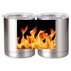 10 oz. Silver Stainless Steel Short Tumbler Thumbnail