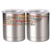 10 oz. Silver Stainless Steel Short Tumbler Thumbnail