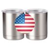 10 oz. Silver Stainless Steel Short Tumbler Thumbnail