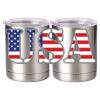 10 oz. Silver Stainless Steel Short Tumbler Thumbnail